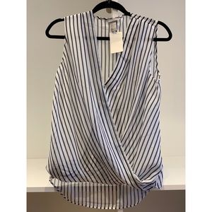 Striped v neck New With Tags